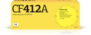 Картридж CF412A желтый  для HP